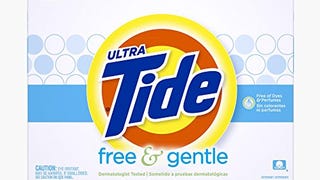 Tide Free & Gentle HE Turbo Powder Laundry Detergent, 68...