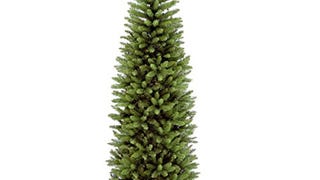 National Tree Company Artificial Slim Christmas Tree, Green,...