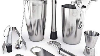 Cocktail Shaker Set Bartender Kit (Set of 11 Pieces) - Mixology...