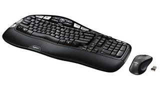 Logitech MK550 Wireless Wave Keyboard and Mouse Combo - Includes...