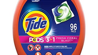 Tide PODS Laundry Detergent Liquid Pacs HE Compatible, Packaging...