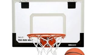 SKLZ Pro Mini Basketball Hoop - 18" x 12" Clear, Shatterproof...