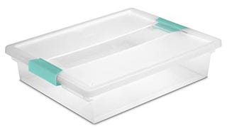 Sterilite 6-Pack Clip Box, Clear Storage for Crafts, Supplies...