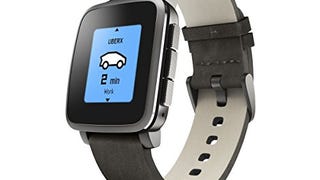 Pebble Time Steel Smartwatch for Apple/Android Devices...