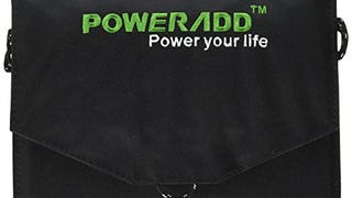 Poweradd 7W Solar Charger Portable Foldable Solar Panel...