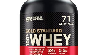 Optimum Nutrition Gold Standard 100% Whey Protein Powder,...