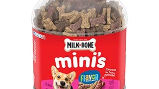 Milk-Bone Flavor Snacks Mini Dog Biscuits, Flavored Crunchy...