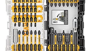 DEWALT Screwdriver Bit Set, Impact Ready, FlexTorq, 40-...