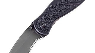 Kershaw Blur,Black Serrated(1670BLKST); Folding Knife with...