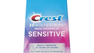 Crest 3D Whitestrips for Sensitive Teeth, Teeth Whitening...