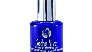 Seche Vive Gel Effect Top Coat 0.5oz, boxed