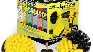 Drill Brush Attachment Set – Household Cleaning Brushes...