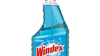 Windex Glass and Window Cleaner Spray Bottle, Bottle Made...