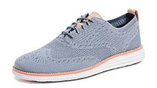 Cole Haan Men's Original Grand Knit Wingtip II Oxford, Ironstone/...