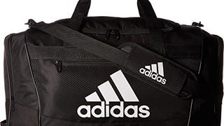 adidas Defender III Medium Duffel, Black/White