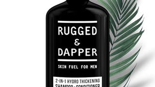 RUGGED & DAPPER 2-in-1 Mens Shampoo and Conditioner - Biotin...