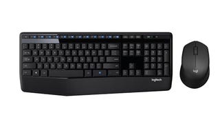 Logitech MK345 Wireless Combo Full-Sized Keyboard with...