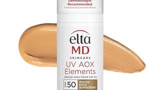 EltaMD UV AOX Elements Tinted Mineral Face Sunscreen, SPF...