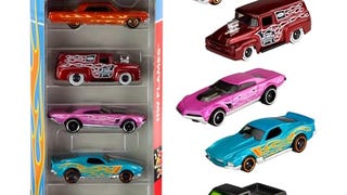 Hot Wheels 1:64 Scale Die-Cast Toy Cars 5-Pack, Set of...