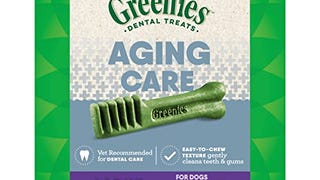 Greenies Aging Care Large Natural Dental Care Dog Treats,...