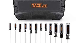 TACKLIFE Screwdriver Set,12pcs Magnetic Slotted/Phillips...