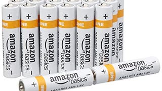 Amazon Basics AAA Everyday Alkaline Batteries (20-Pack)