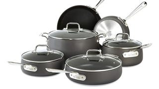 All-Clad HA1 Hard Anodized Nonstick Cookware Set 10 Piece...