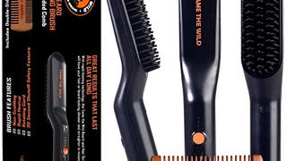 Tame the Wild Premium Beard Straightener - Ionic Anti-Scald...