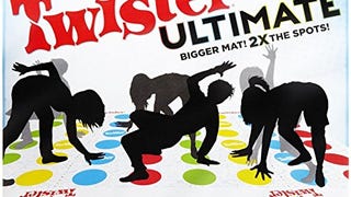 Hasbro Gaming Twister Ultimate: Bigger Mat, More Colored...