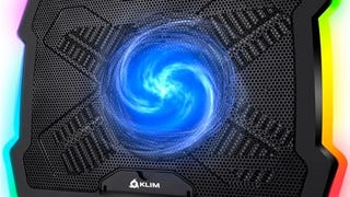 KLIM Ultimate - RGB Laptop Cooling Pad with LED Rim - New...