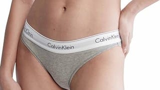 Calvin Klein Modern Cotton Stretch Bikini Panty, Grey Heather,...