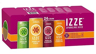 IZZE Sparkling Juice 4 Flavor Variety Pack, 8.4 Fl Oz (Pack...