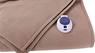 SoftHeat - Twin Micro-Fleece Heated Blanket - Luxuriously...