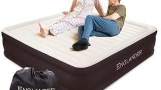 Englander California King Air Mattress with Built in Pump...