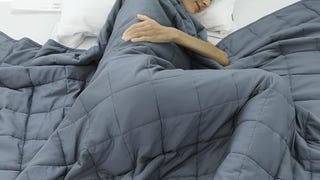 Weighted Idea Weighted Blanket for Adults (Dark Grey,48"...