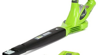 Greenworks 40V 150 MPH Variable Speed Cordless Leaf Blower,...