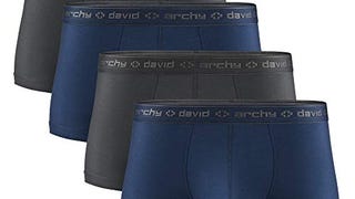 DAVID ARCHY Men's 4 Pack Underwear Micro Modal Separate...