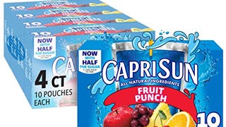 Capri Sun Fruit Punch Ready-to-Drink Juice (40 Pouches,...