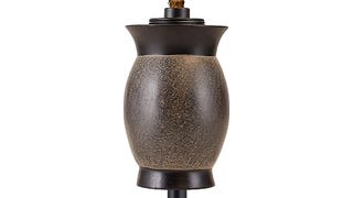 TIKI Brand 64-inch Resin Jar TIKI Torch 4-in-1 Stone Color...