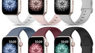 SNBLK 6 Pack Compatible with Apple Watch Band 38mm 40mm...