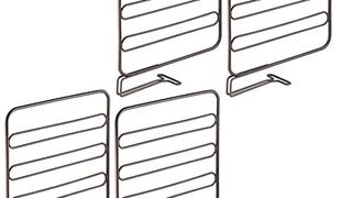 MetroDecor mDesign Wire Shelf Divider, Closet Organizer...