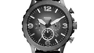 Fossil Men's Nate Quartz Stainless Steel Chronograph Watch,...