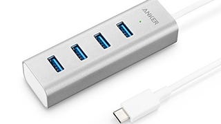 Anker USB C Hub, Aluminum USB C Adapter with 4 USB 3.0...