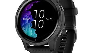 Garmin 010-02173-11 Venu, GPS Smartwatch with Bright Touchscreen...