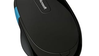 Microsoft Sculpt Comfort Mouse - Black. Comfortable design,...