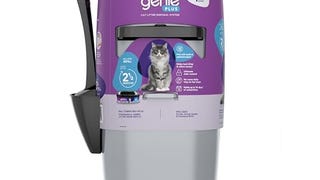 Litter Genie Plus Pail (Silver) | Cat Litter Box Waste...