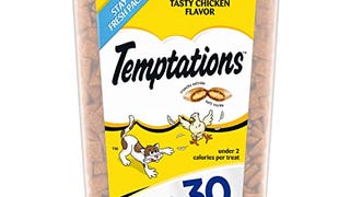 Temptations Classic Crunchy and Soft Cat Treats Tasty Chicken...