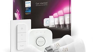 Philips Hue MAIN-54158 White Ambiance LED Starter Kit-3...