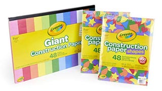 Crayola Bulk Construction Paper Set, Back to School Supplies,...