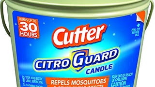 Cutter Citronella Candle, pack of 1, Tan